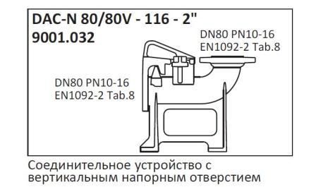Погружной фекальный насос Zenit ZUG V080B 9/2AW 170
